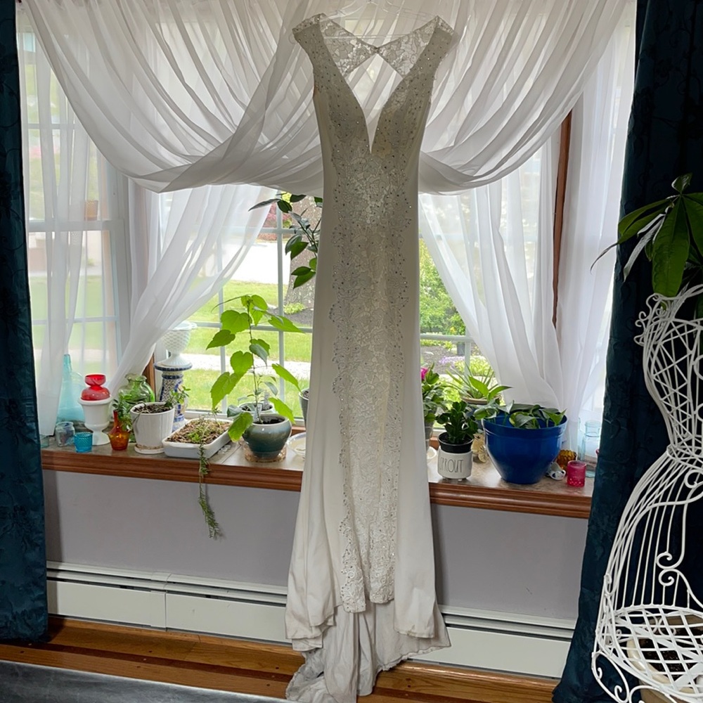 Custom white gown